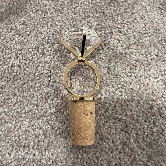 NWB Mom Fuel Cheetah Wine Glass Set Two Stemless Glasses and Cork Stopper - Picture 7 of 7